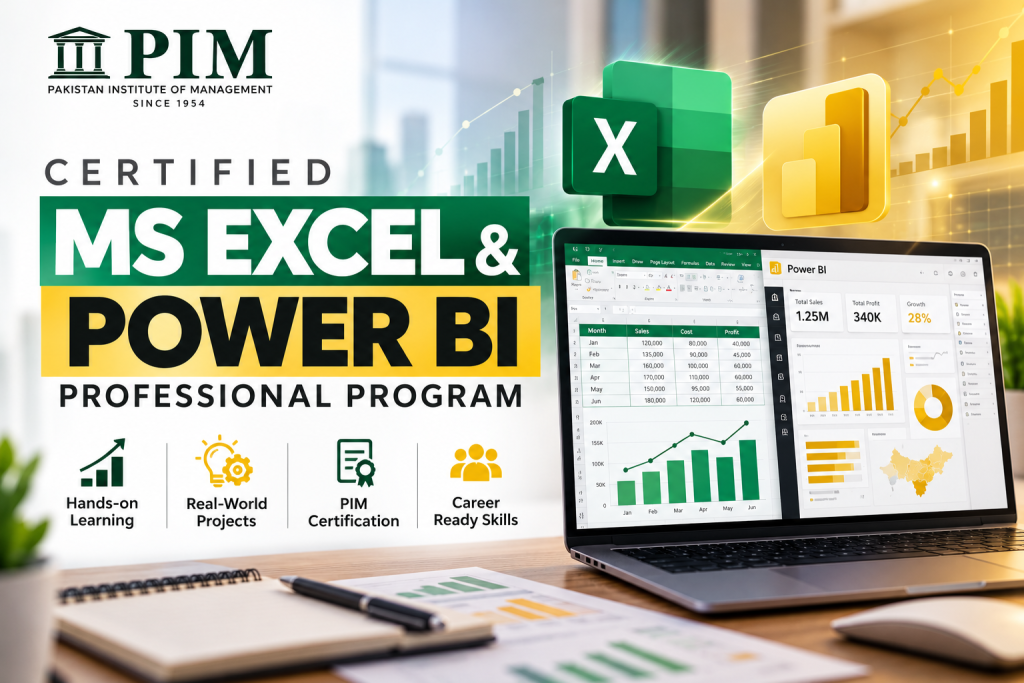 Certified MS Excel and Power BI Professional Program