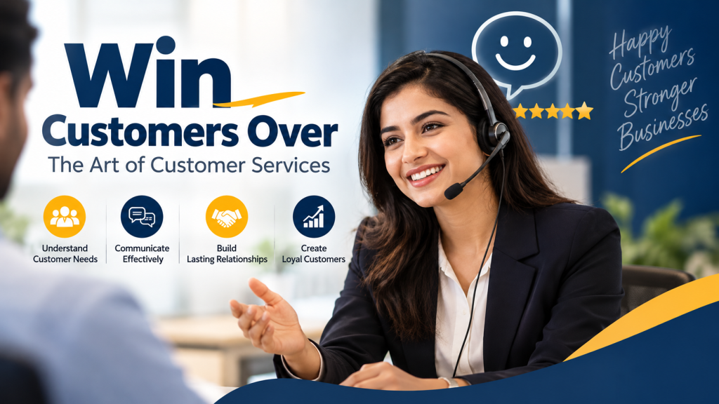 Win Customers over: The Art of Customer Services