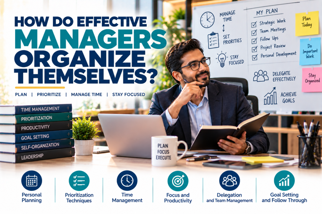 How do Effective Managers Organize Themselves