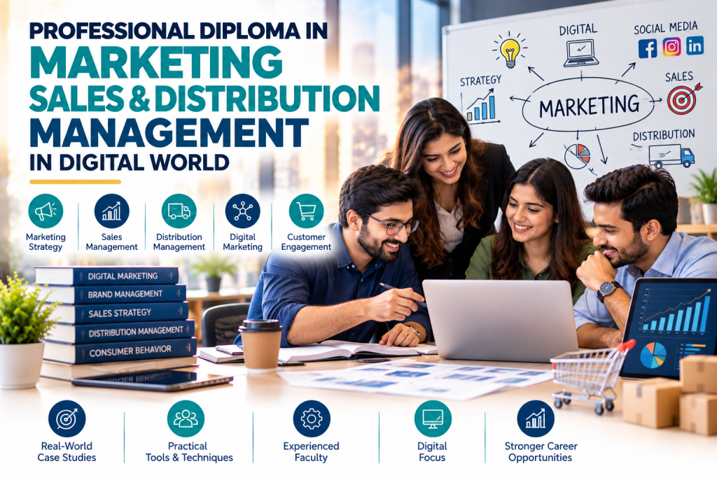 Diploma in Marketing, Sales and Distribution Management in Digital World